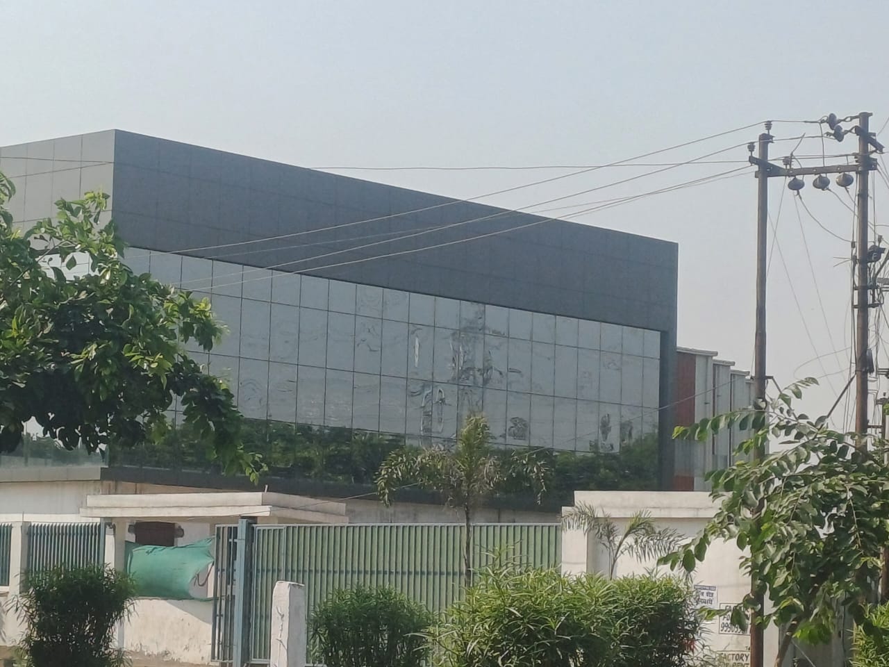 Modern light manufacturing unit in Greater Noida at Upper Crest Spaces.